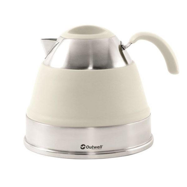 Outwell Collaps Kettle 1.5L (Cream Outwell 1.5 ltr Collaps Kettle | World