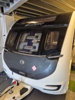 2018 Swift Conqueror 645 4 berth FIXED BED caravan Twin Axle