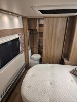 2018 Swift Conqueror 645 4 berth FIXED BED caravan Twin Axle - Image 9
