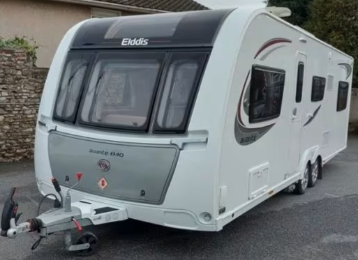 **Due In** 2014 Elddis Rambler Avante 840 Caravan - 6 Birth