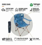 Vango Osiris Moroccan Blue Camping Chair - Image 3